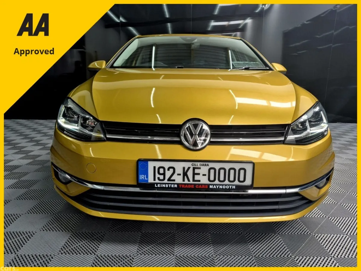 Volkswagen Golf Hatchback, Petrol, 2019, Gold