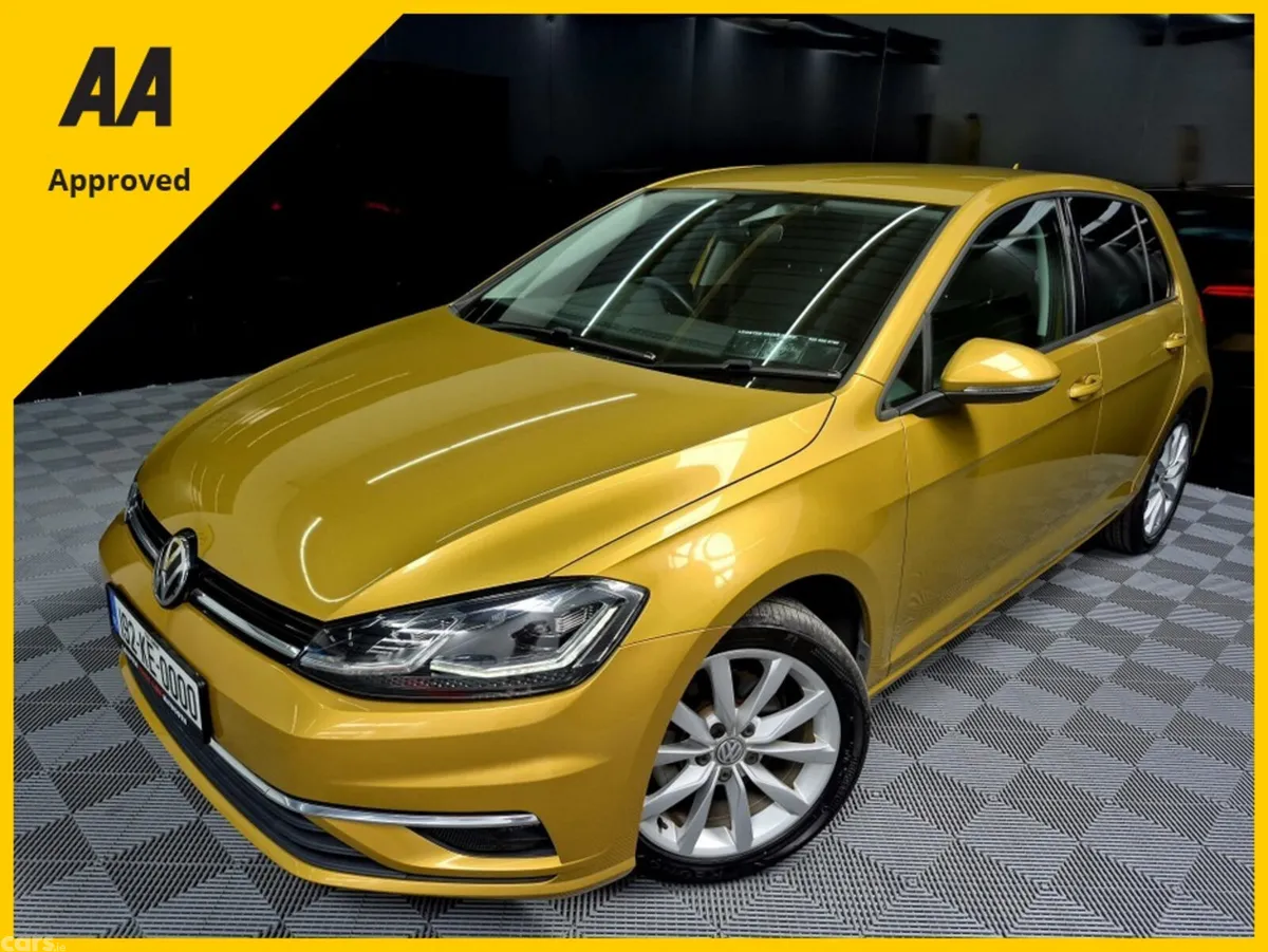 Volkswagen Golf Hatchback, Petrol, 2019, Gold