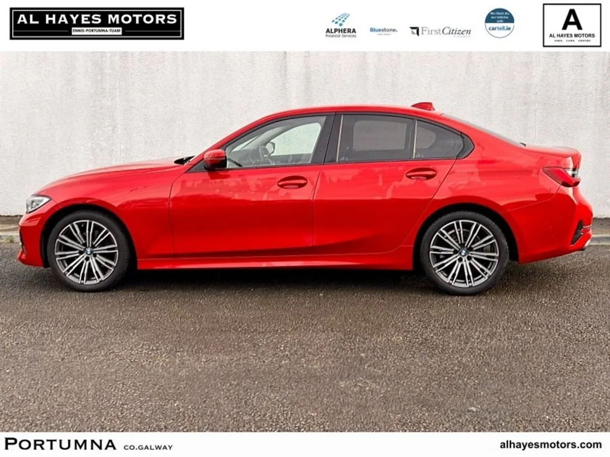 BMW 3-Series Saloon, Diesel, 2019, Red