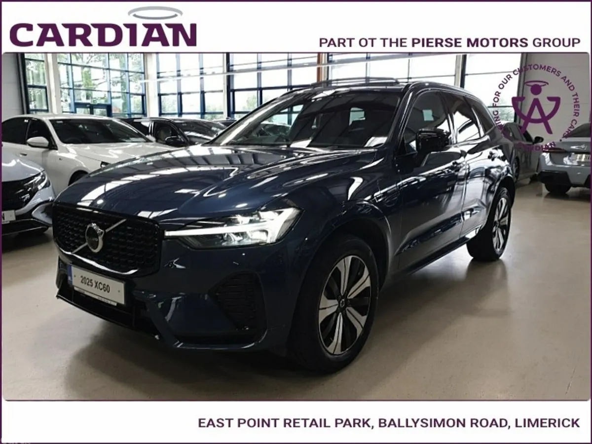 Volvo XC60 SUV, Petrol Hybrid, 2025, Blue
