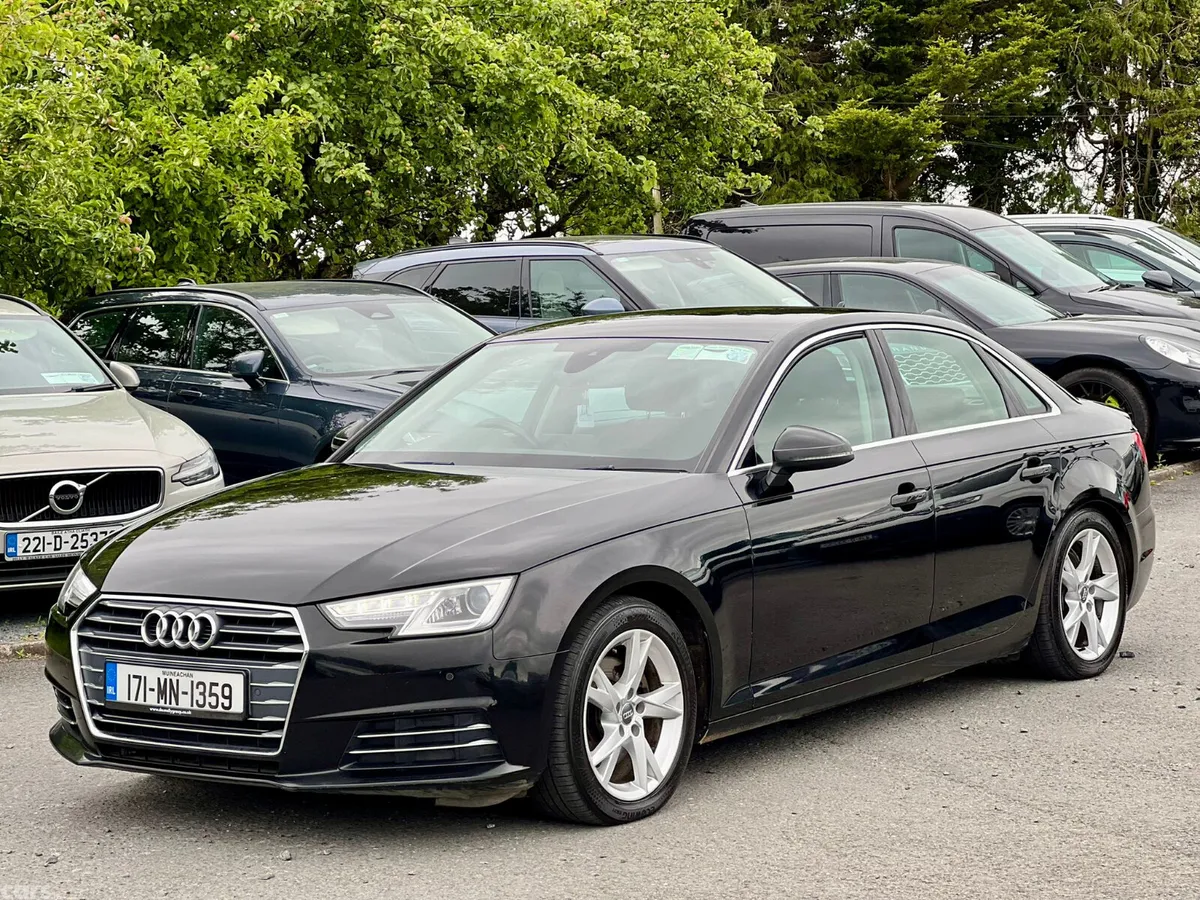 Audi A4 Saloon, Diesel, 2017, Black