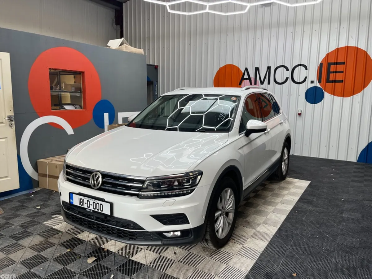 Volkswagen Tiguan SUV, Diesel, 2018, White