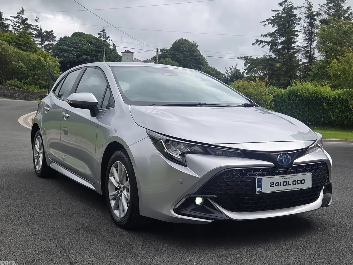 Toyota Corolla Hatchback, Petrol Hybrid, 2024, Silver