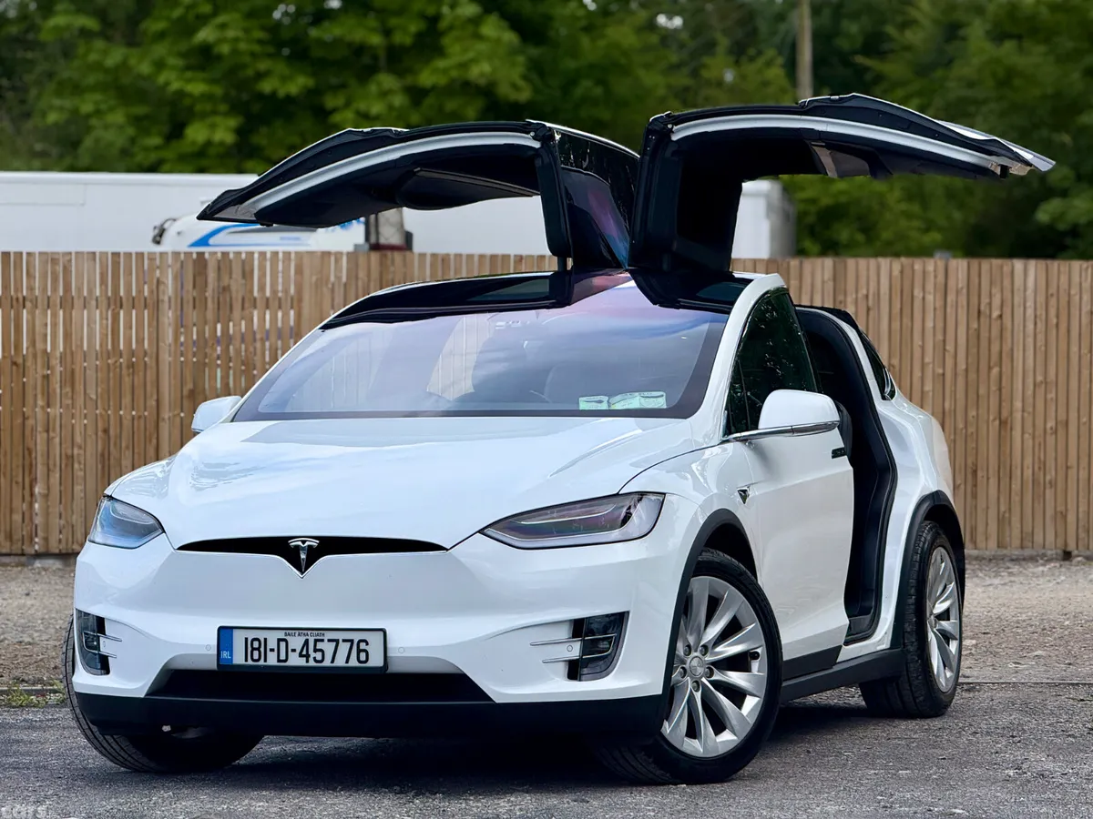 Tesla Model X Hatchback, Electric, 2018, White