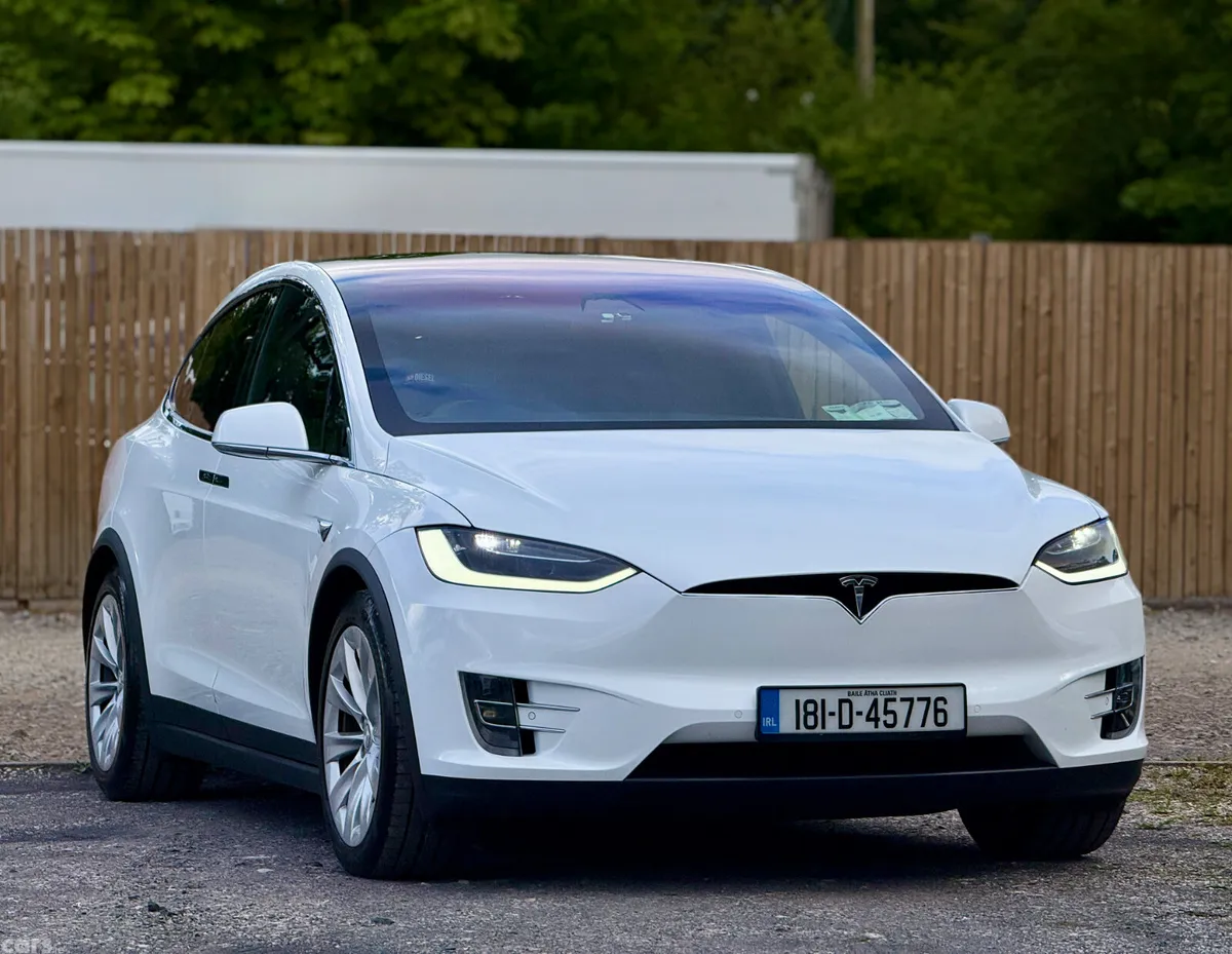 Tesla Model X Hatchback, Electric, 2018, White