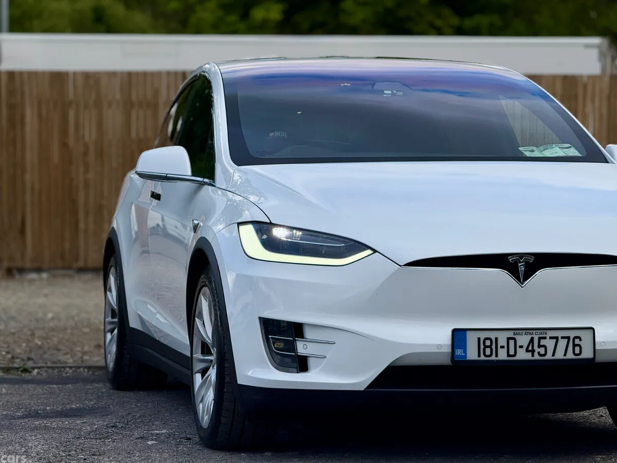 Tesla Model X Hatchback, Electric, 2018, White