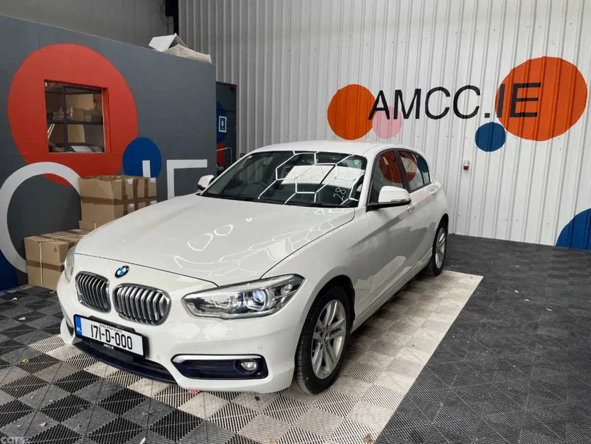 BMW 1-Series Hatchback, Diesel, 2017, White