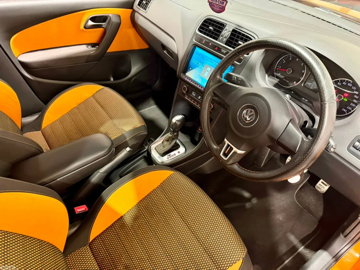 Volkswagen Polo Hatchback, Petrol, 2013, Orange