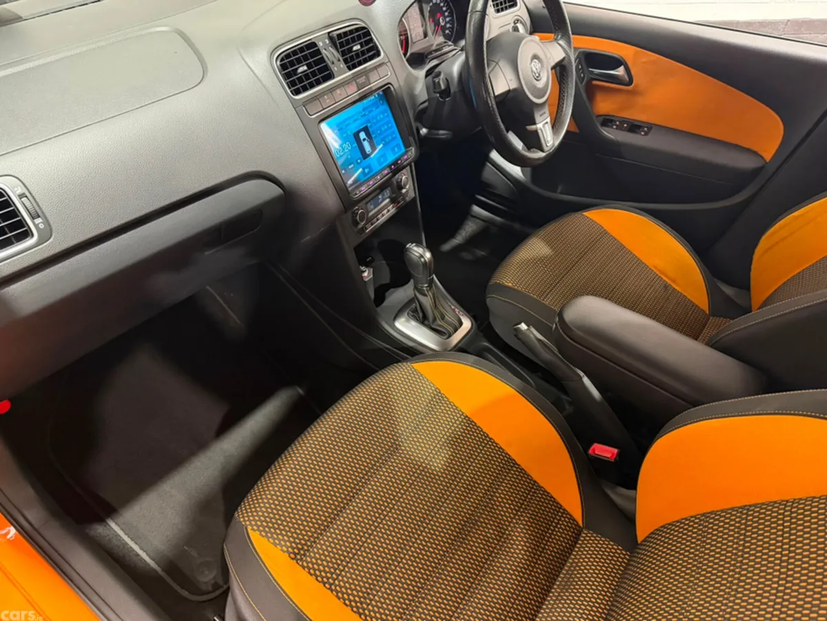 Volkswagen Polo Hatchback, Petrol, 2013, Orange
