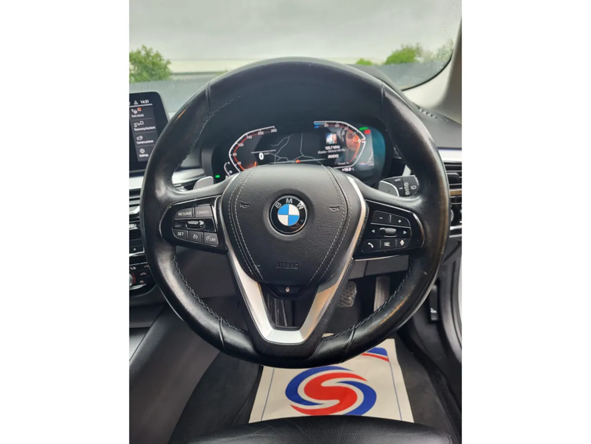 BMW 5-Series Estate, Diesel Hybrid, 2020, Silver