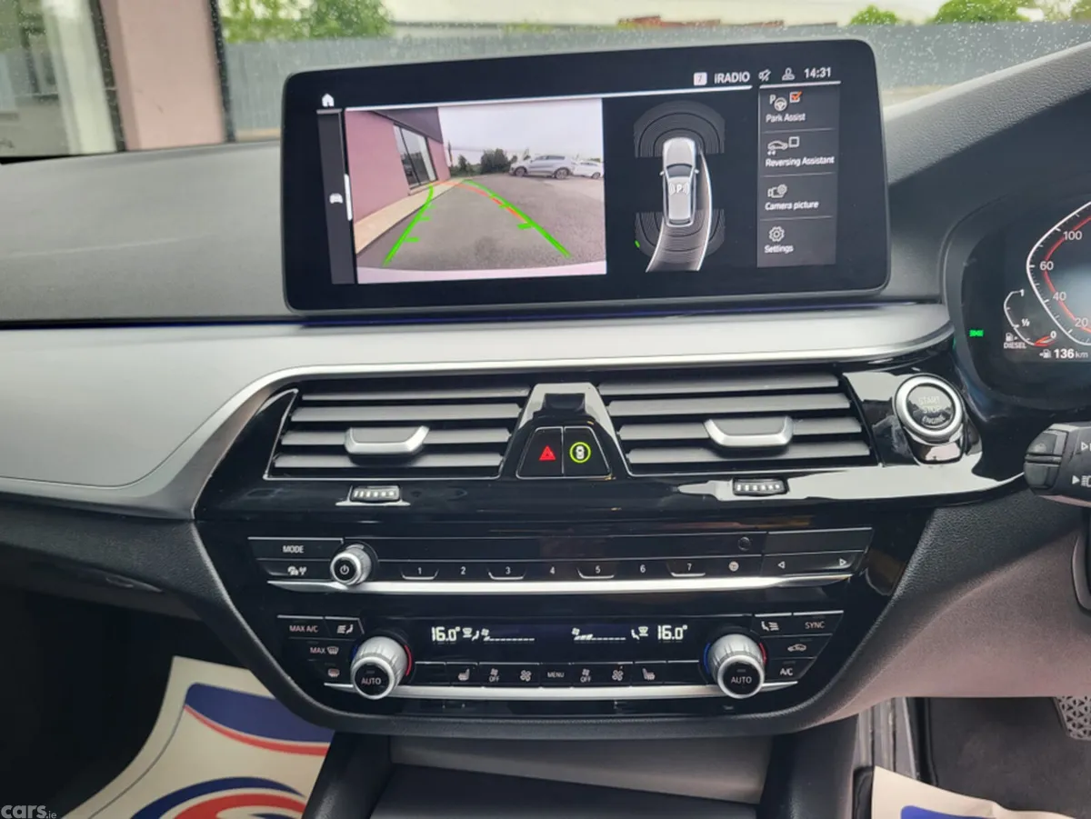 BMW 5-Series Estate, Diesel Hybrid, 2020, Silver