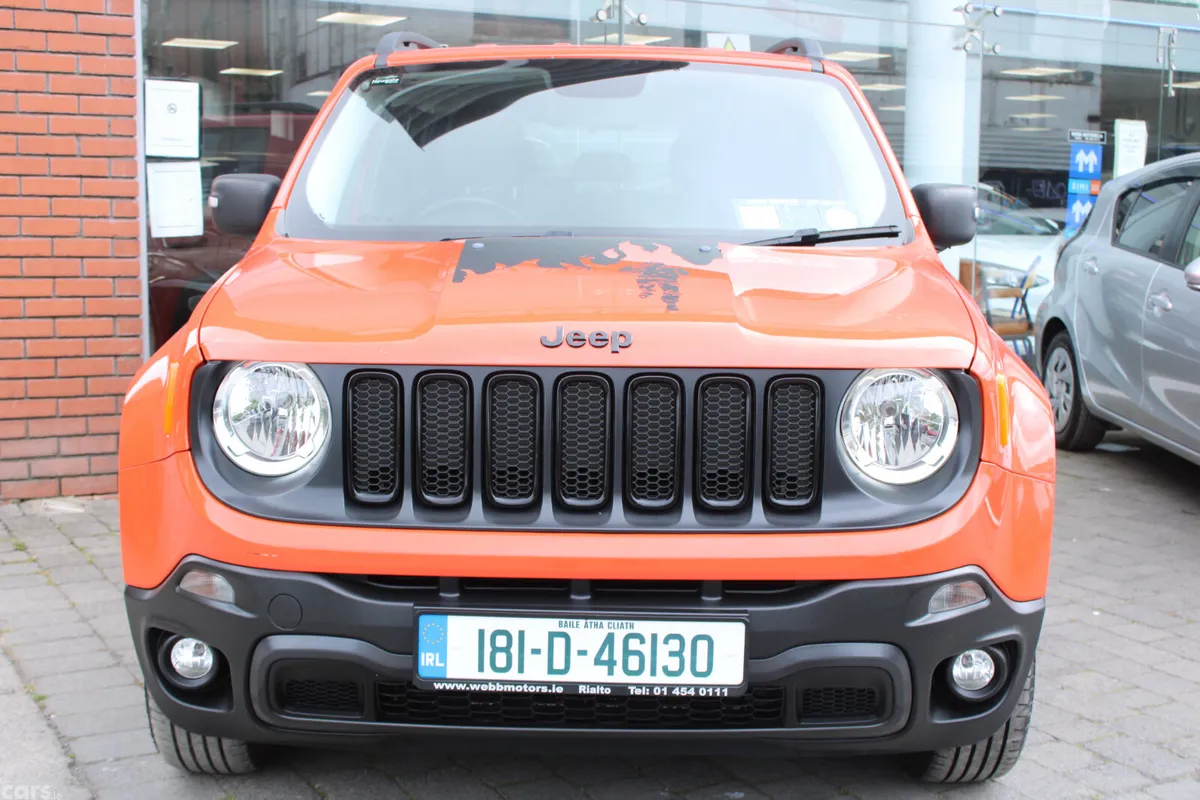 Jeep Renegade SUV, Diesel, 2018, Orange
