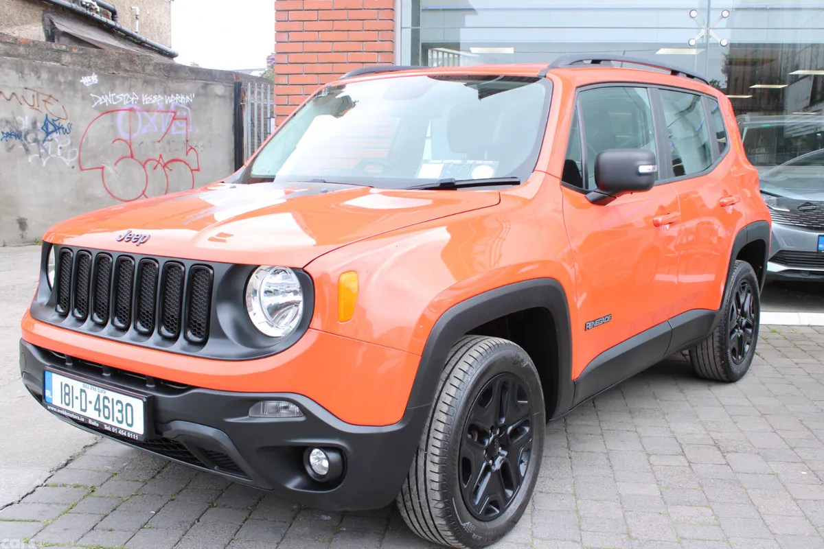 Jeep Renegade SUV, Diesel, 2018, Orange