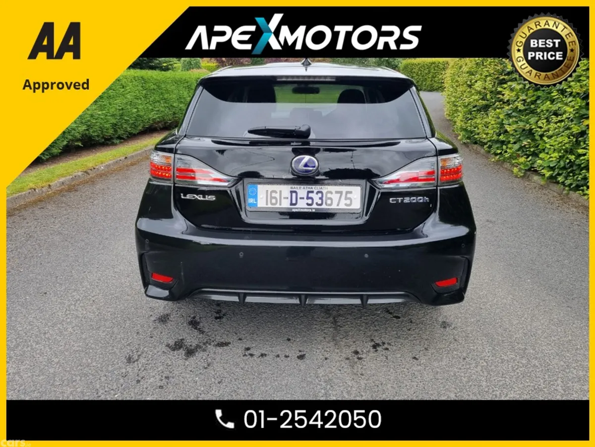 Lexus CT Hatchback, Petrol Hybrid, 2016, Black