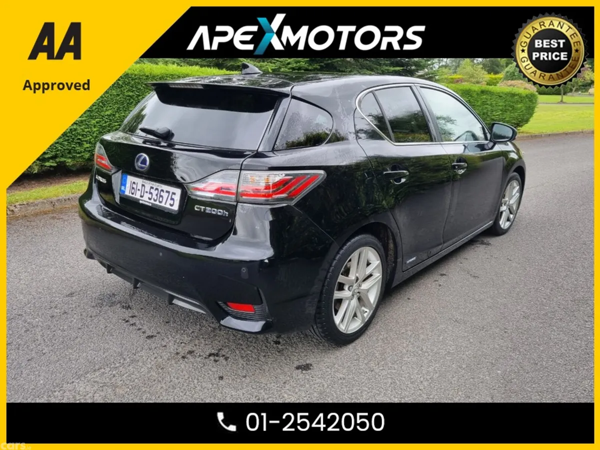 Lexus CT Hatchback, Petrol Hybrid, 2016, Black