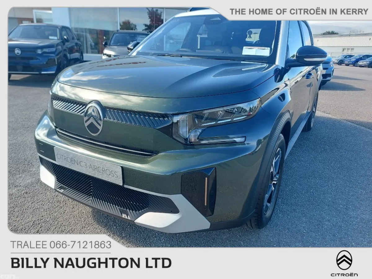 Citroen C3 Aircross SUV, Electric, 2027, Green