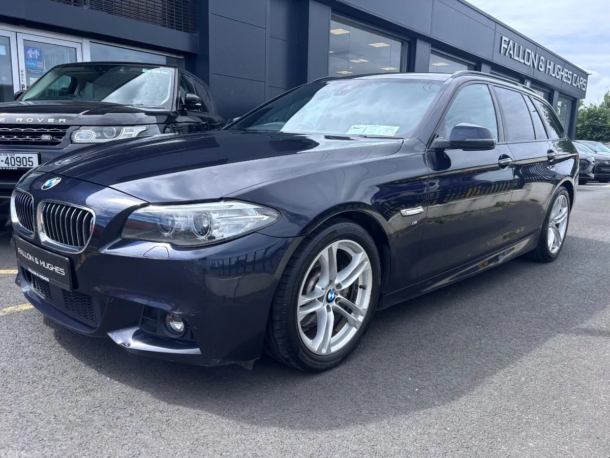 BMW 5-Series Estate, Diesel, 2015, Blue
