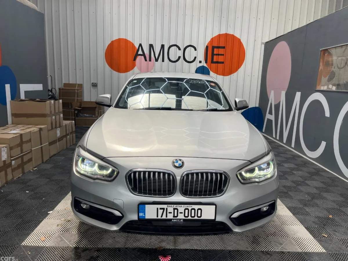 BMW 1-Series Hatchback, Diesel, 2017, Silver