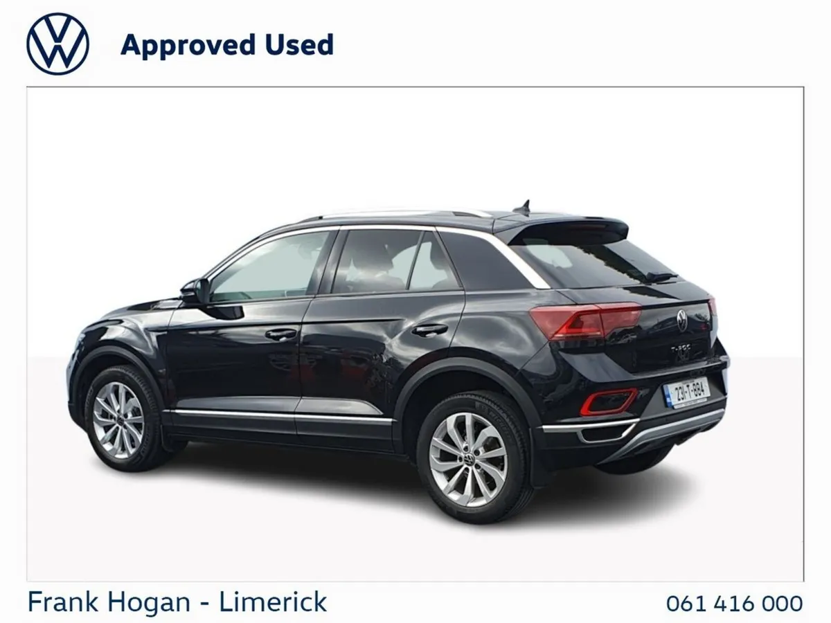 Volkswagen T-Roc SUV, Petrol, 2023, Black