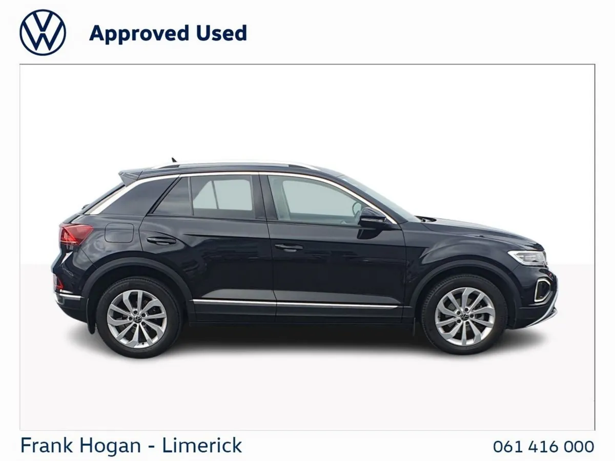 Volkswagen T-Roc SUV, Petrol, 2023, Black