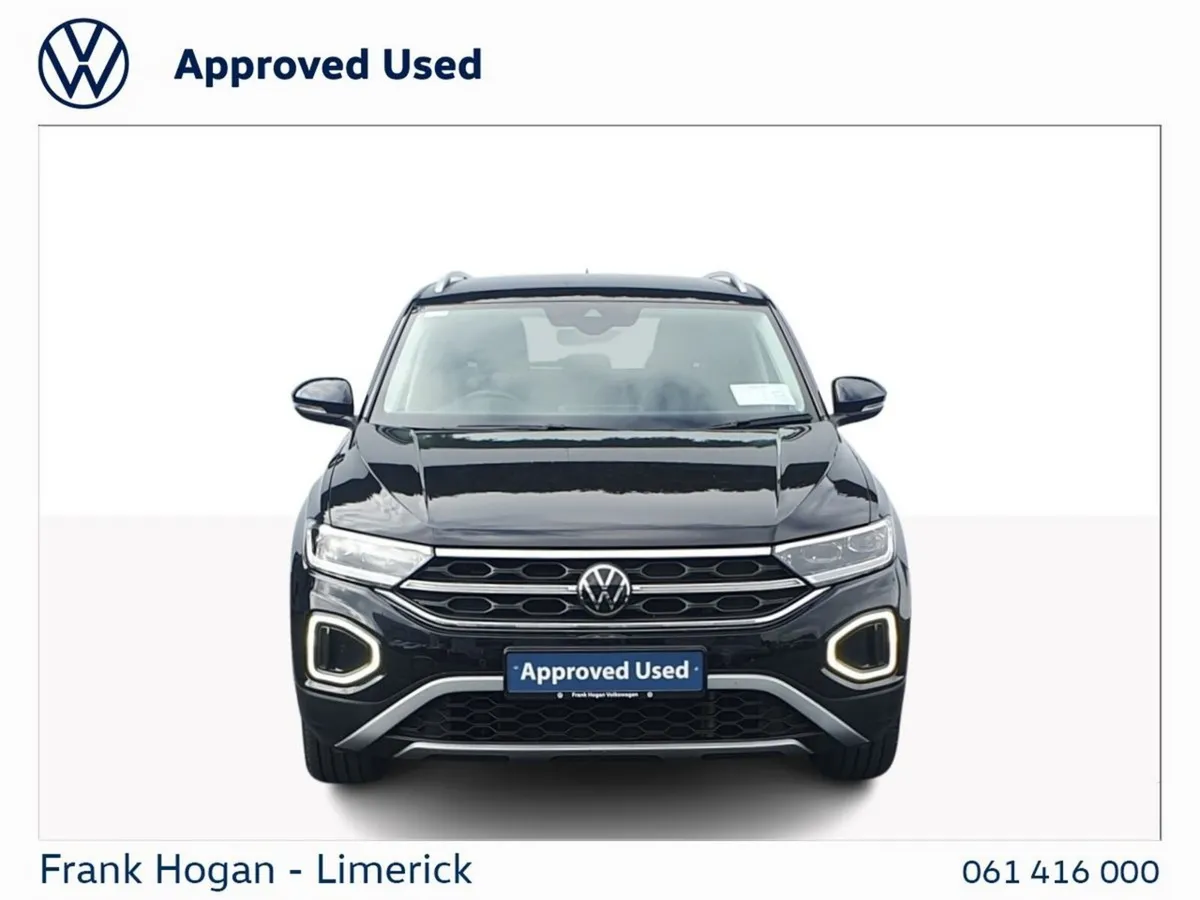 Volkswagen T-Roc SUV, Petrol, 2023, Black