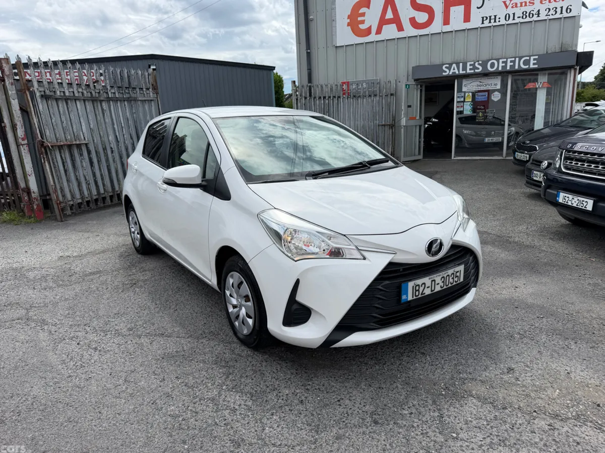 Toyota Vitz Hatchback, Petrol, 2018, White