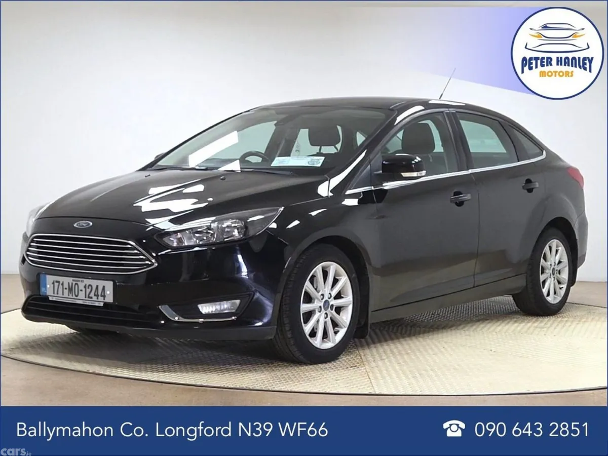 Ford Focus Saloon, Diesel, 2017, Black