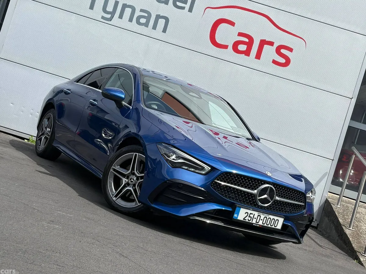 Mercedes-Benz CLA Coupe, Petrol Plug-in Hybrid, 2025, Blue