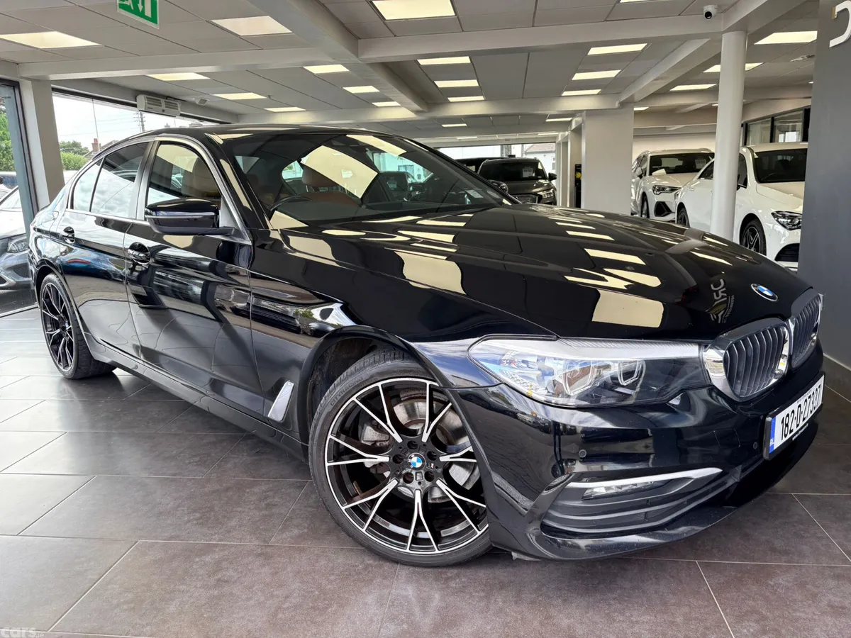 BMW 5-Series Saloon, Diesel, 2018, Black