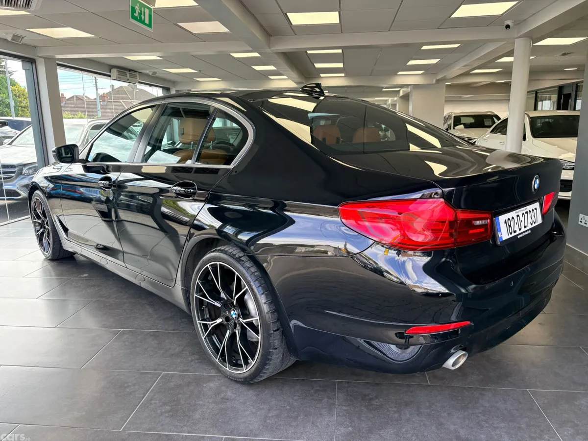 BMW 5-Series Saloon, Diesel, 2018, Black