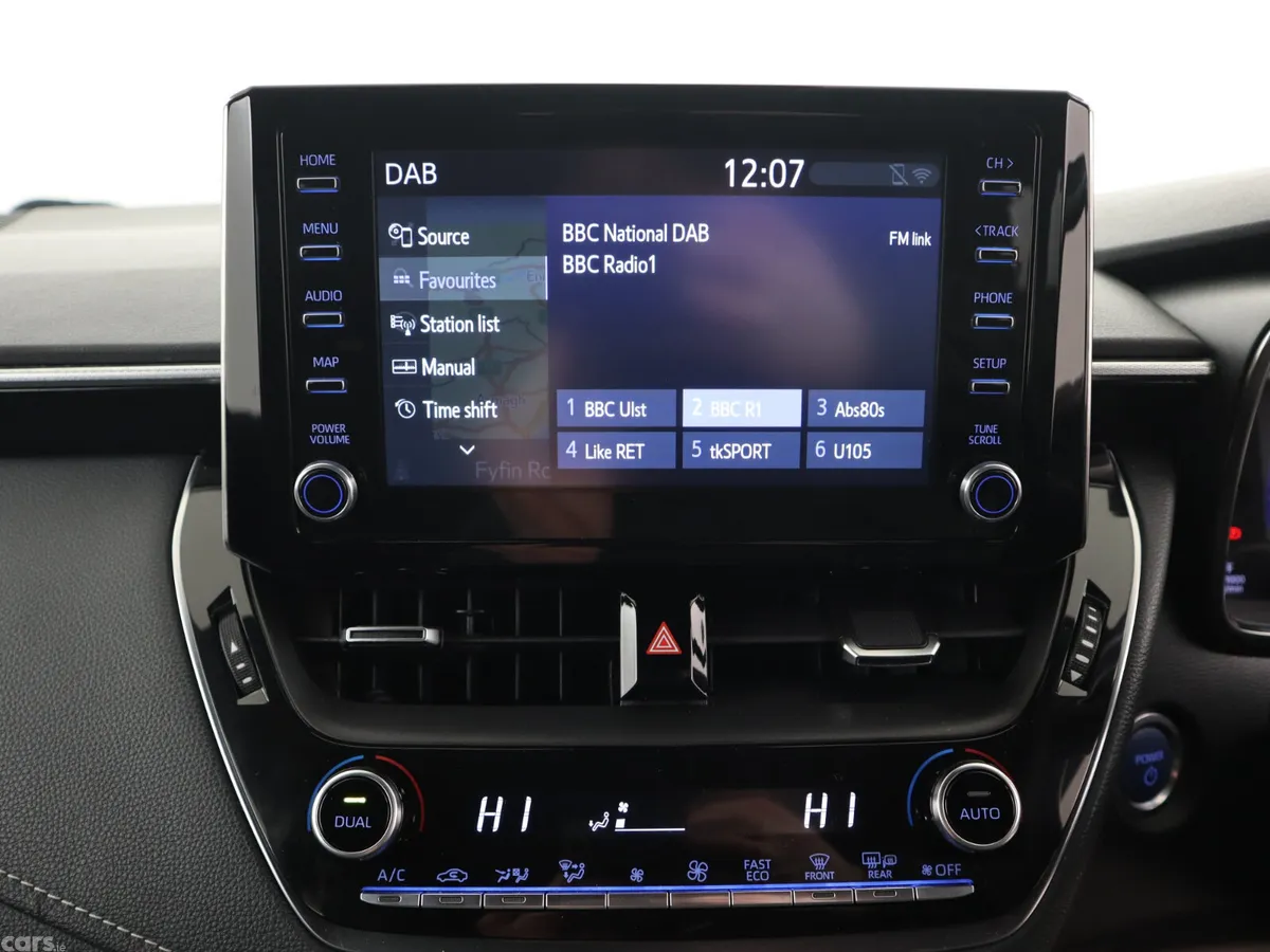 Toyota Corolla Estate, Petrol Hybrid, 2021, White