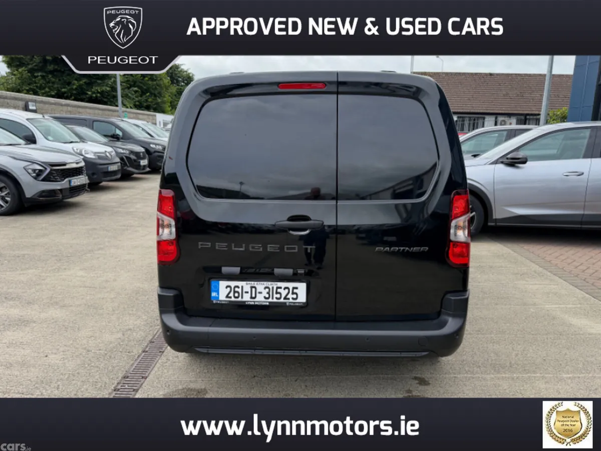 Peugeot Partner Van, Diesel, 2026, Black