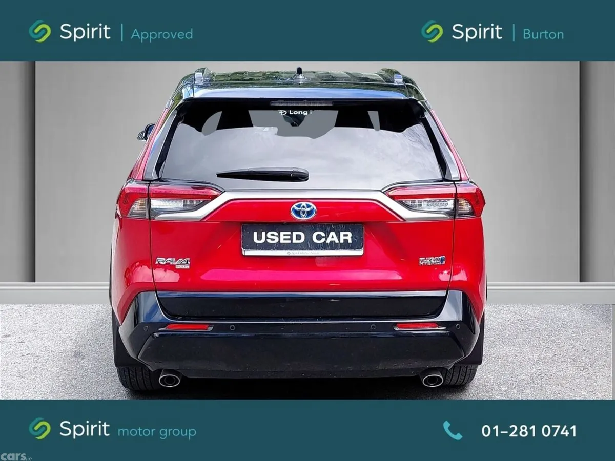 Toyota RAV4 SUV, Petrol Plug-in Hybrid, 2022, Red