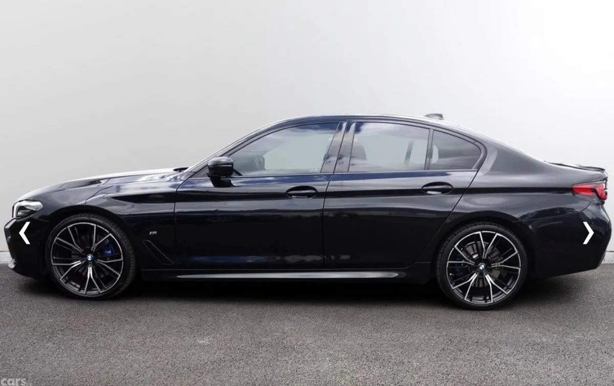BMW 5-Series Saloon, Diesel, 2021, Black