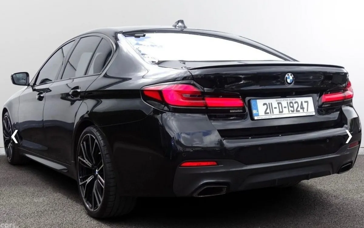 BMW 5-Series Saloon, Diesel, 2021, Black