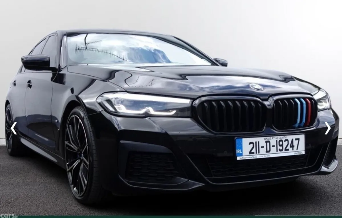 BMW 5-Series Saloon, Diesel, 2021, Black