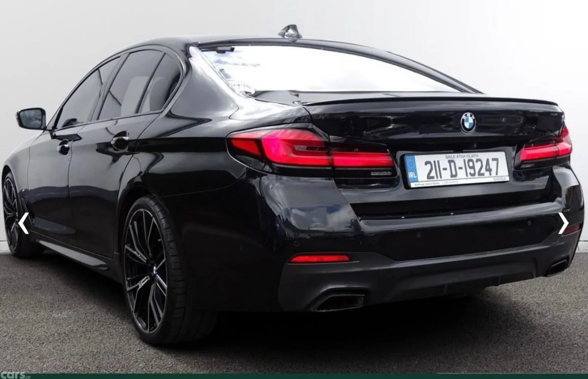 BMW 5-Series Saloon, Diesel, 2021, Black