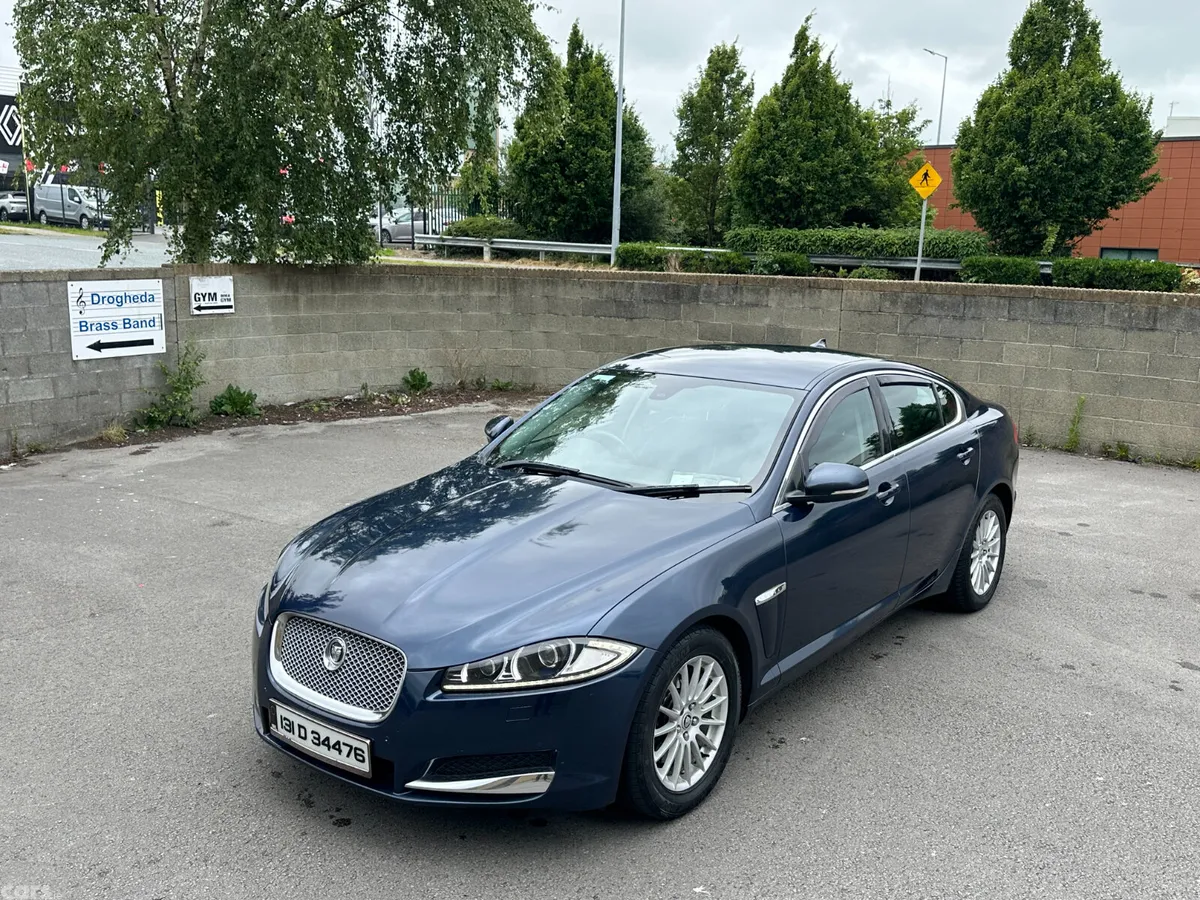 Jaguar XF Saloon, Diesel, 2013, Blue