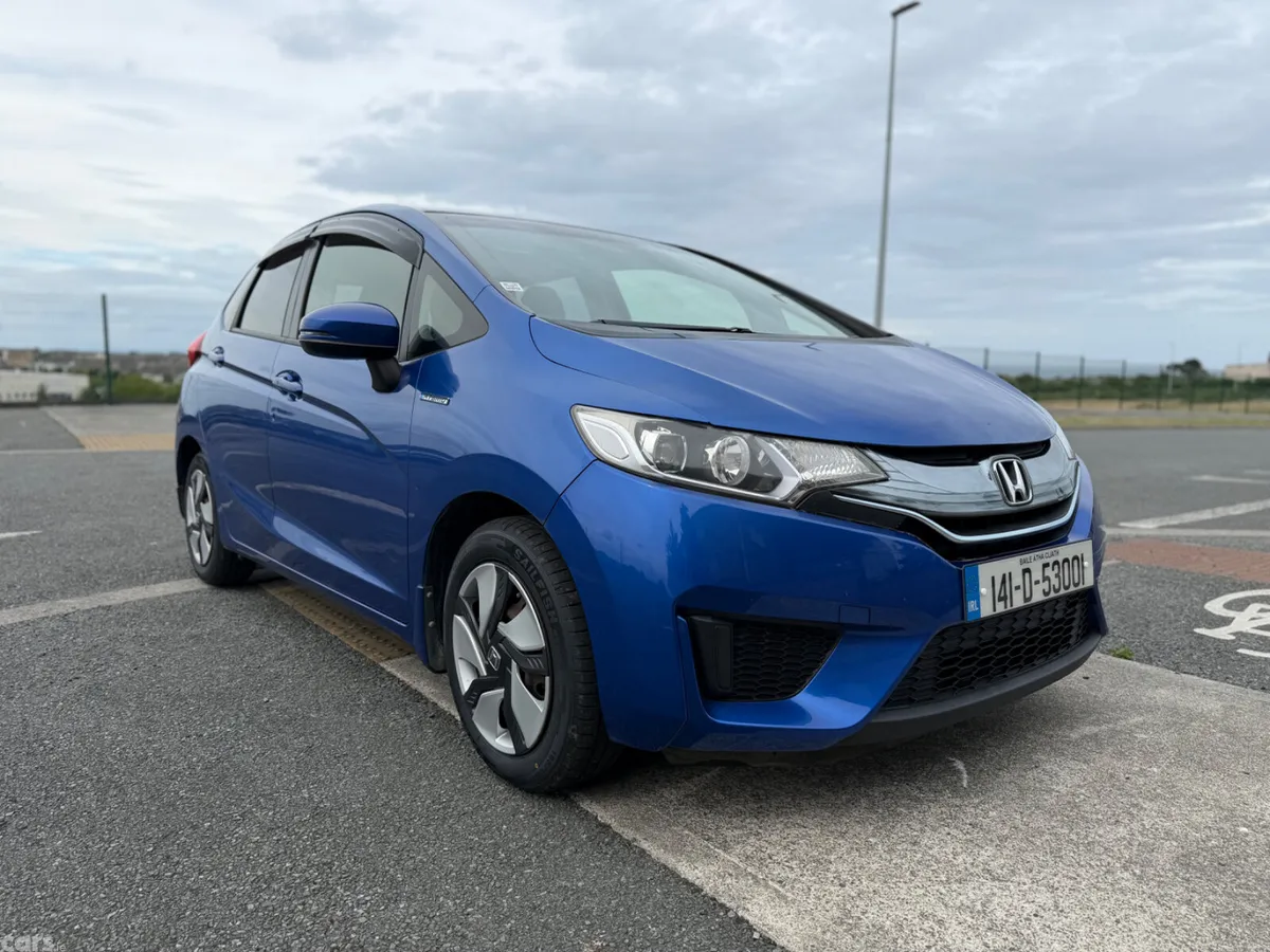Honda Fit Hatchback, Petrol Hybrid, 2014, Blue
