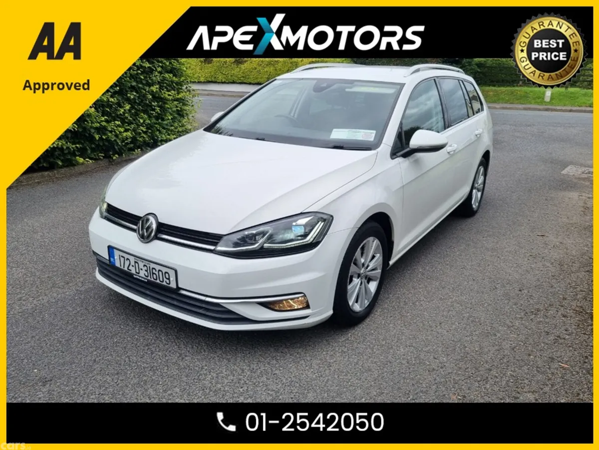 Volkswagen Golf Hatchback, Petrol, 2017, White