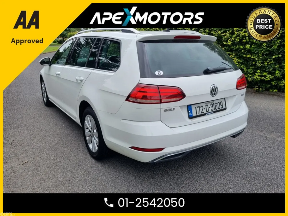 Volkswagen Golf Hatchback, Petrol, 2017, White