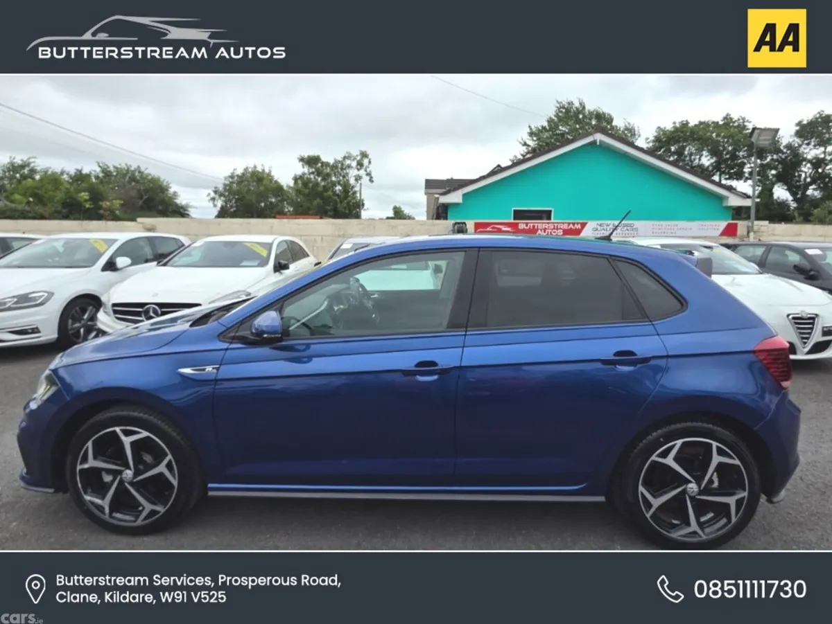 Volkswagen Polo Hatchback, Petrol, 2020, Blue