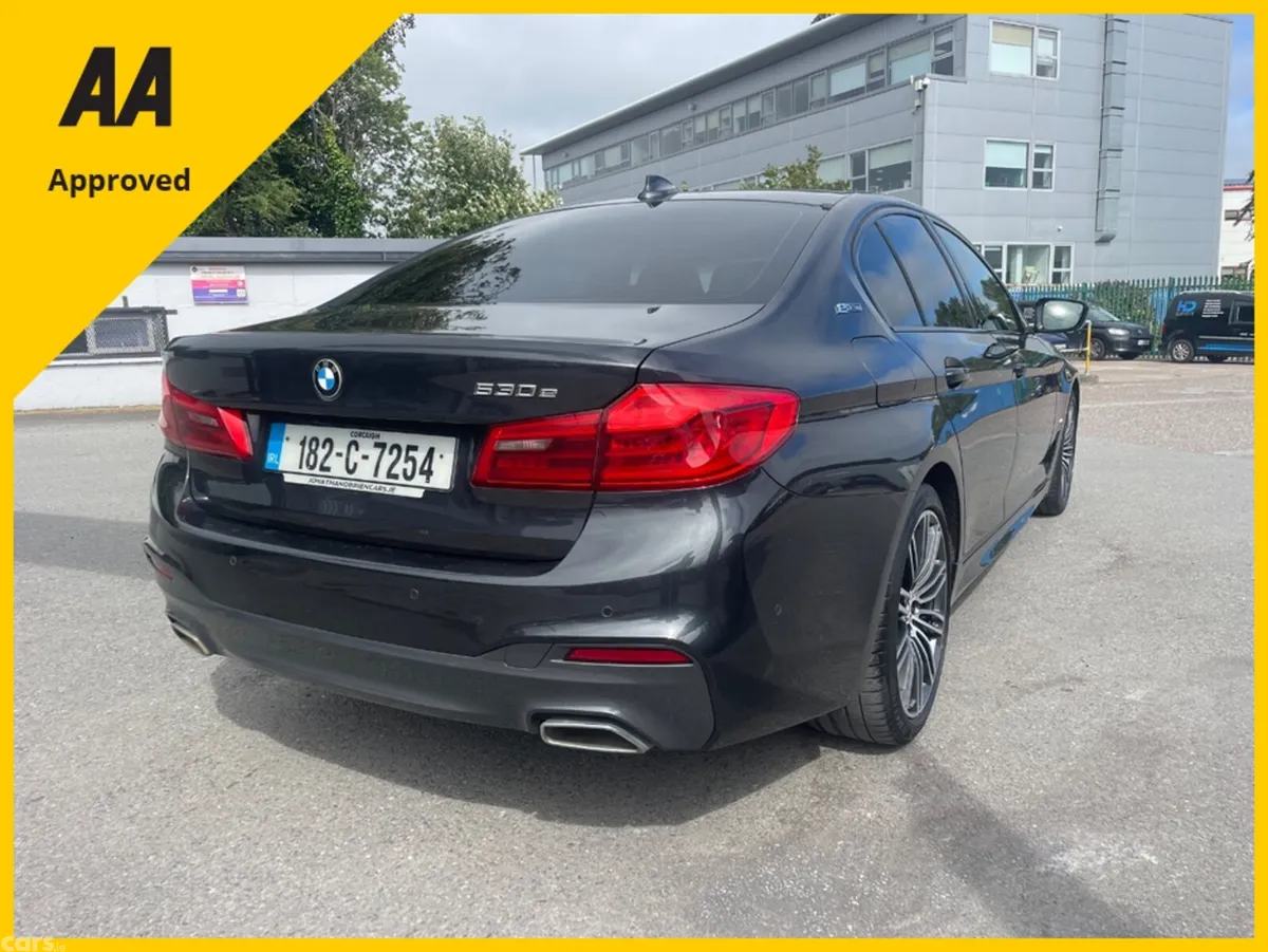 BMW 5-Series Saloon, Petrol Plug-in Hybrid, 2018, Grey