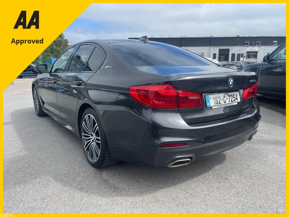 BMW 5-Series Saloon, Petrol Plug-in Hybrid, 2018, Grey
