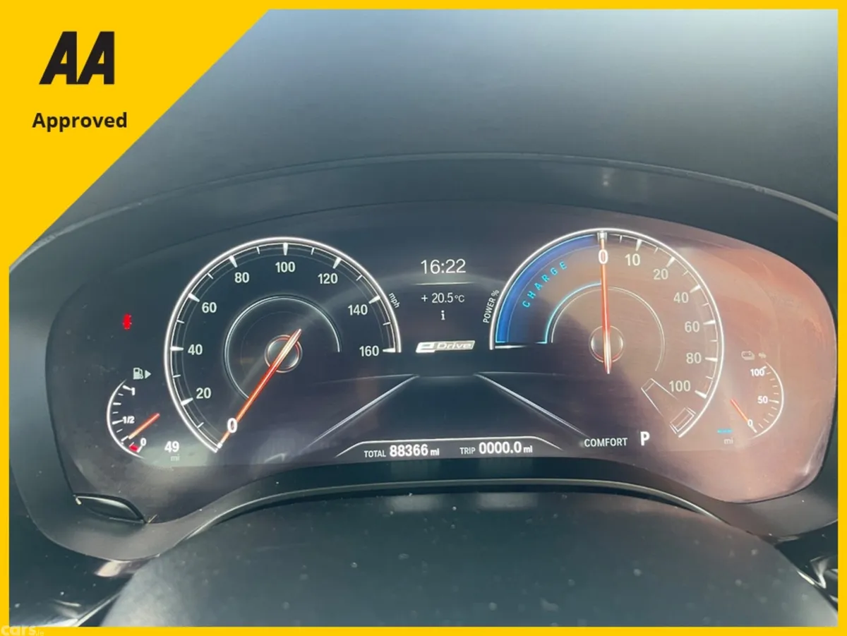 BMW 5-Series Saloon, Petrol Plug-in Hybrid, 2018, Grey