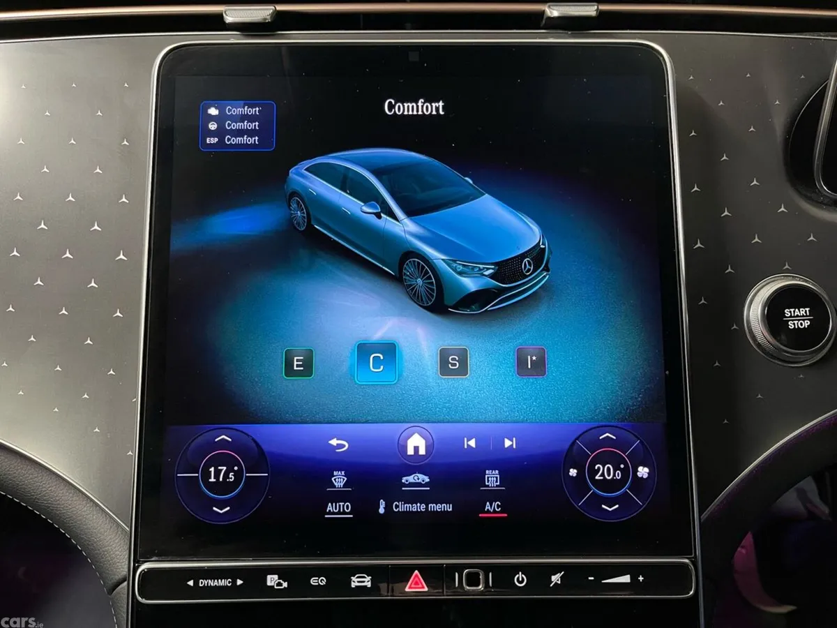Mercedes-Benz EQE Saloon, Electric, 2023, Black