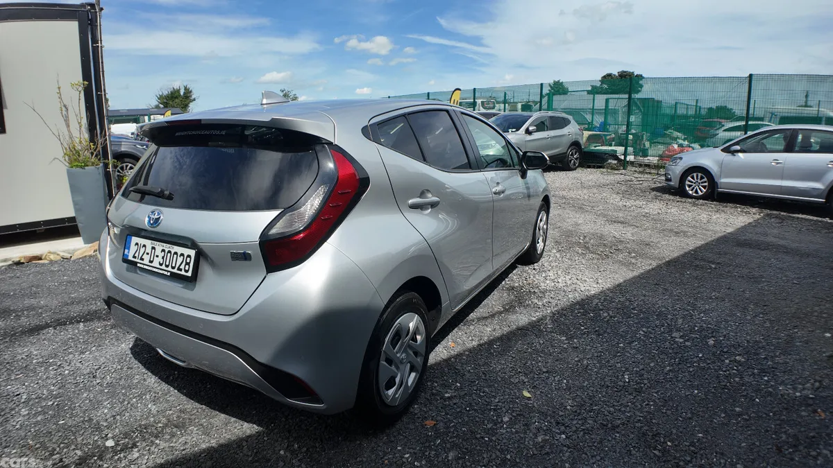 Toyota Aqua Hatchback, Petrol Hybrid, 2021, Silver