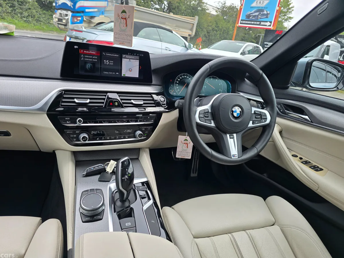 BMW 5-Series Saloon, Diesel, 2019, Blue