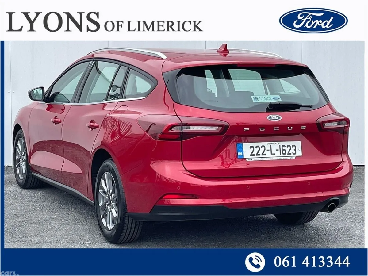 Ford Focus Estate, Petrol, 2022, Red