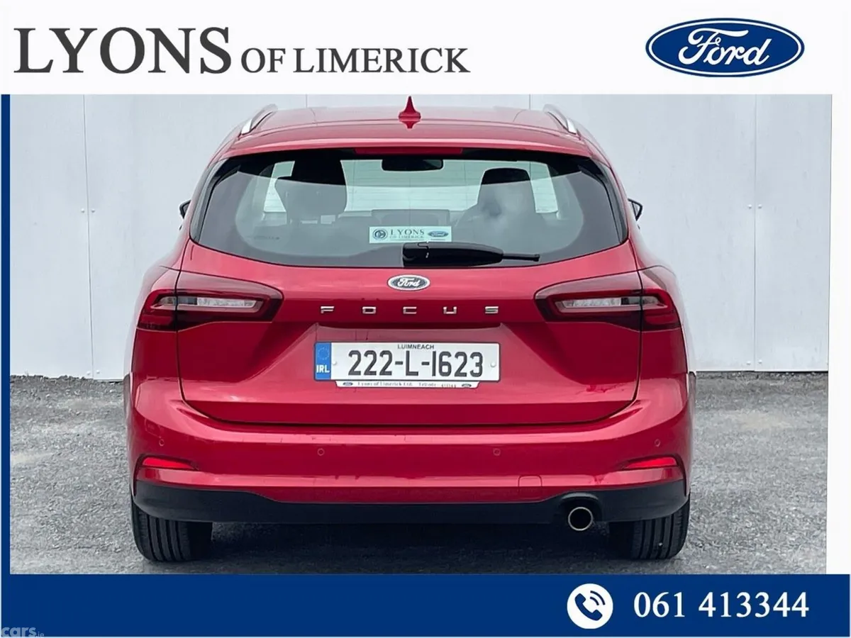 Ford Focus Estate, Petrol, 2022, Red